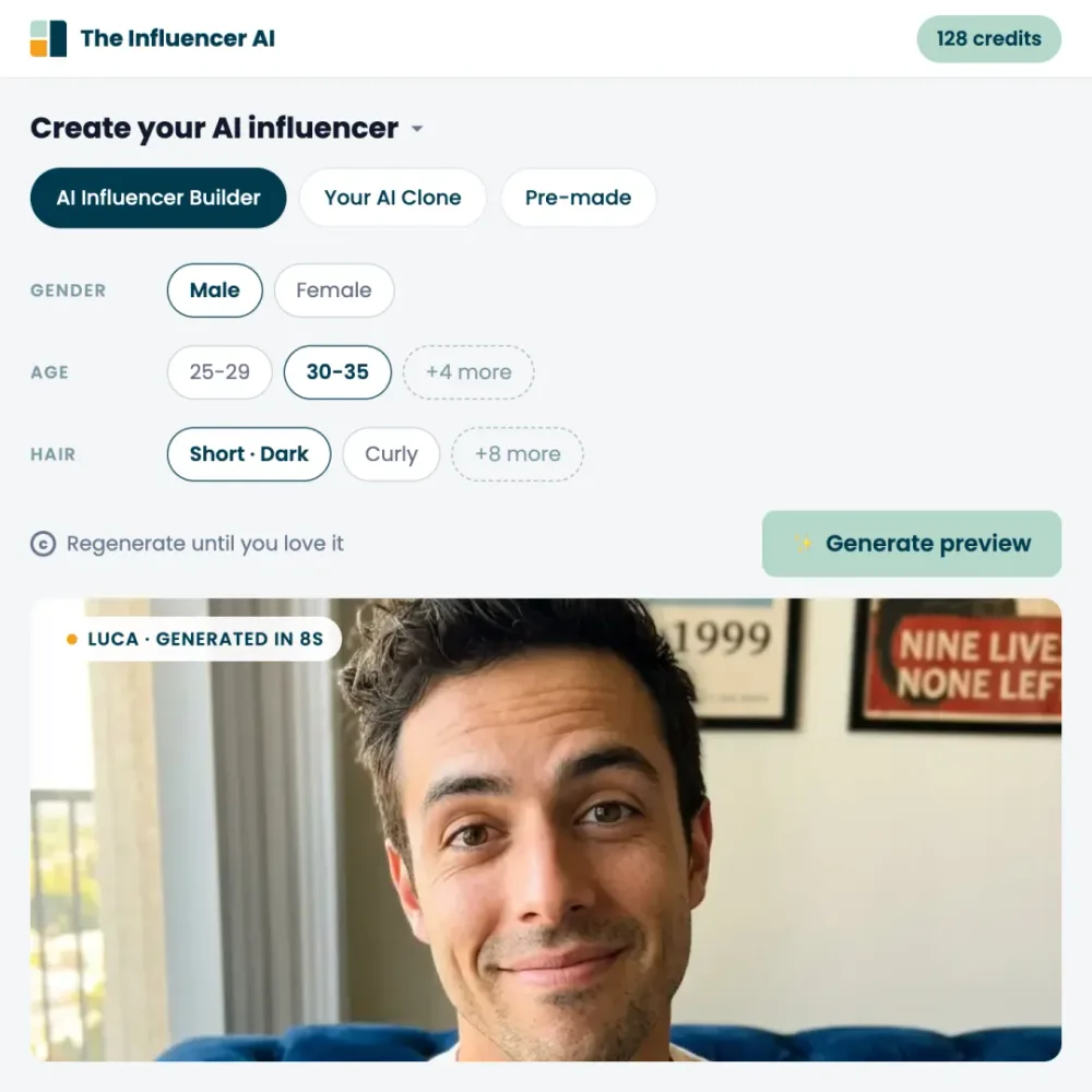 The Leading AI Influencer Generator | The Influencer AI