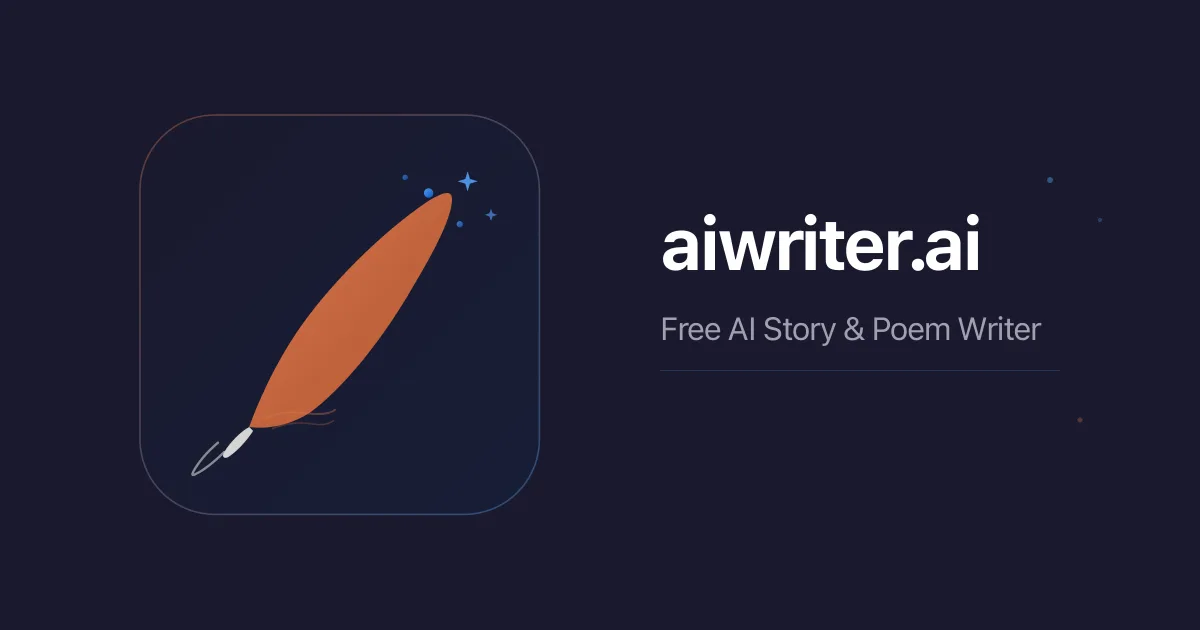 Free AI Story Generator & Writer — Unlimited, No Sign-Up | aiWriter.ai