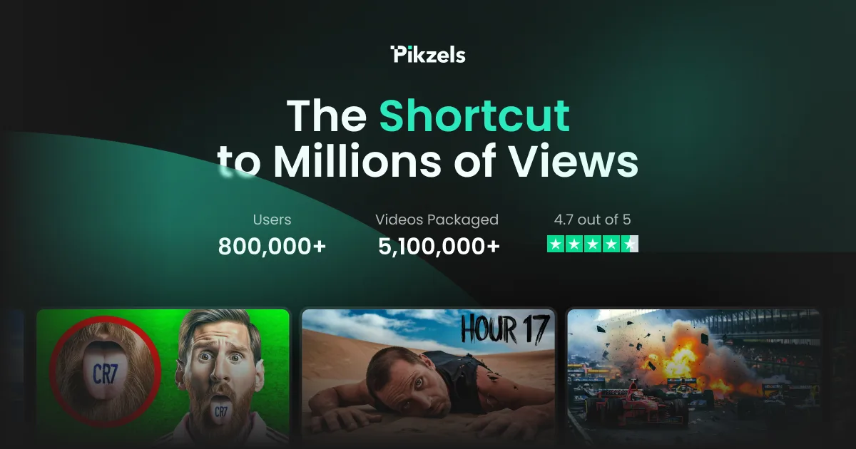 Pikzels - AI Thumbnail Maker & YouTube Thumbnail Generator