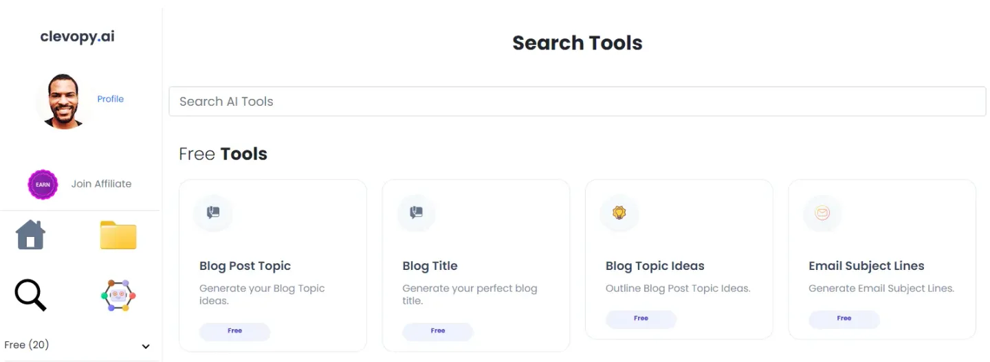 clevopy dashboard